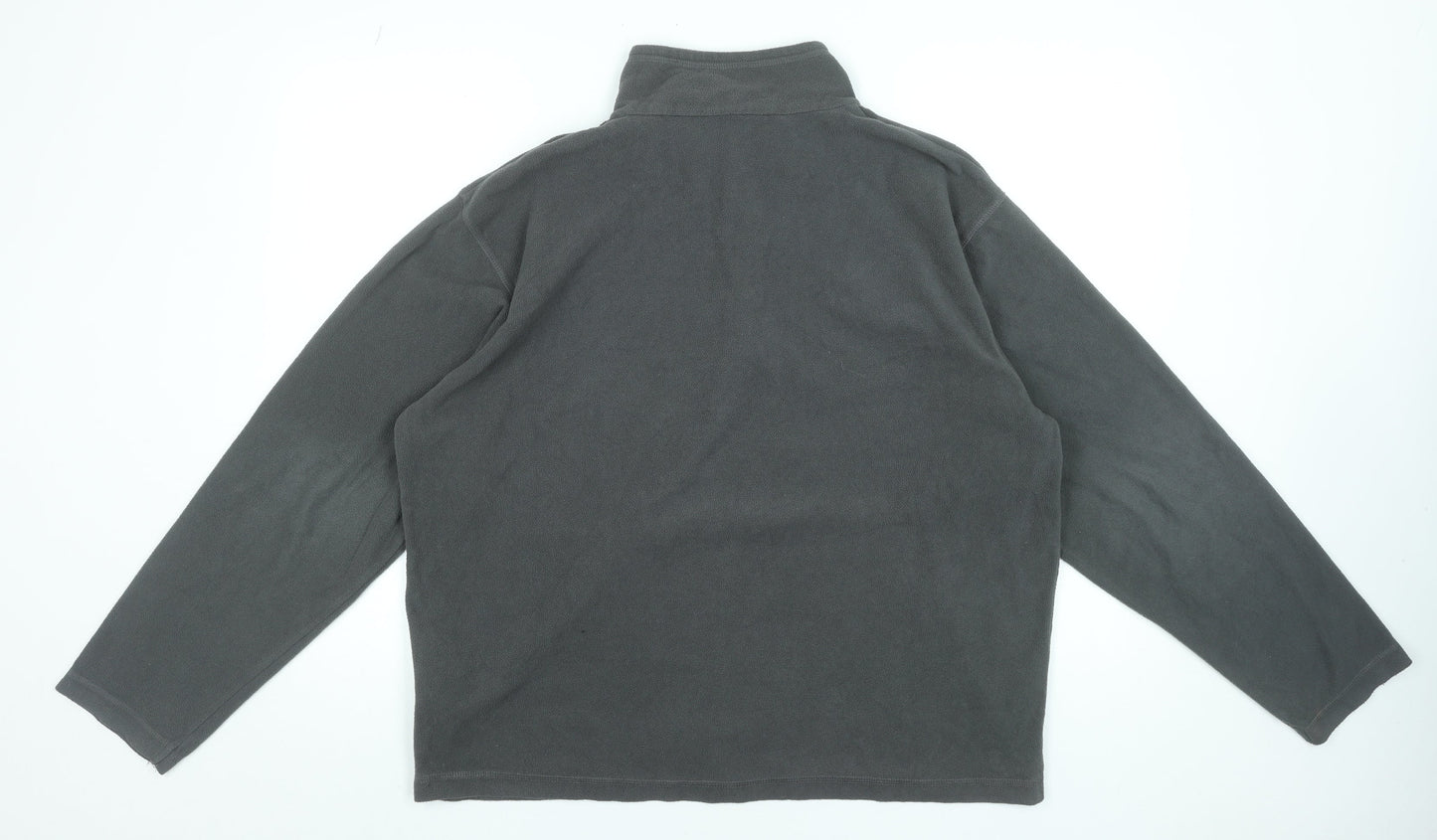 Regatta Mens Grey XL Fleece 1/4 Zip Pullover Sweatshirt