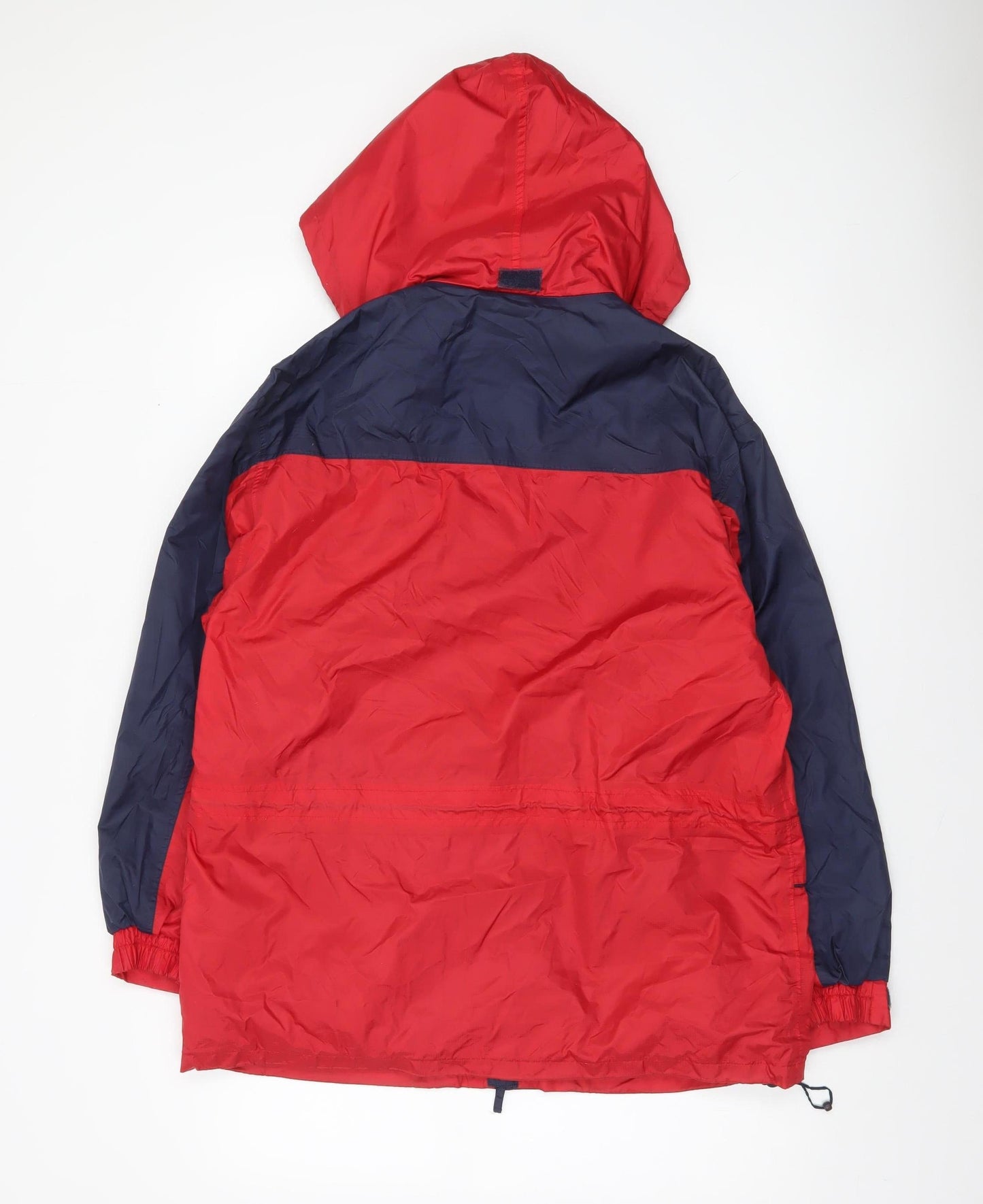Ciorra Serlis Men’s Red Navy Hooded Parka Jacket Waterproof M