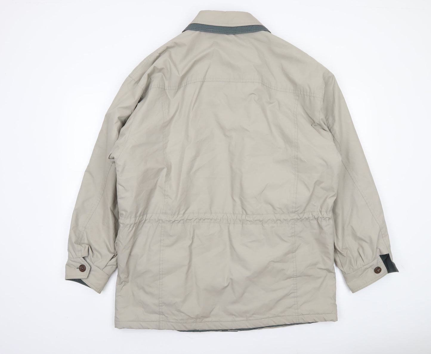 Dannimac Men's Beige Mid-Length Lined Jacket M