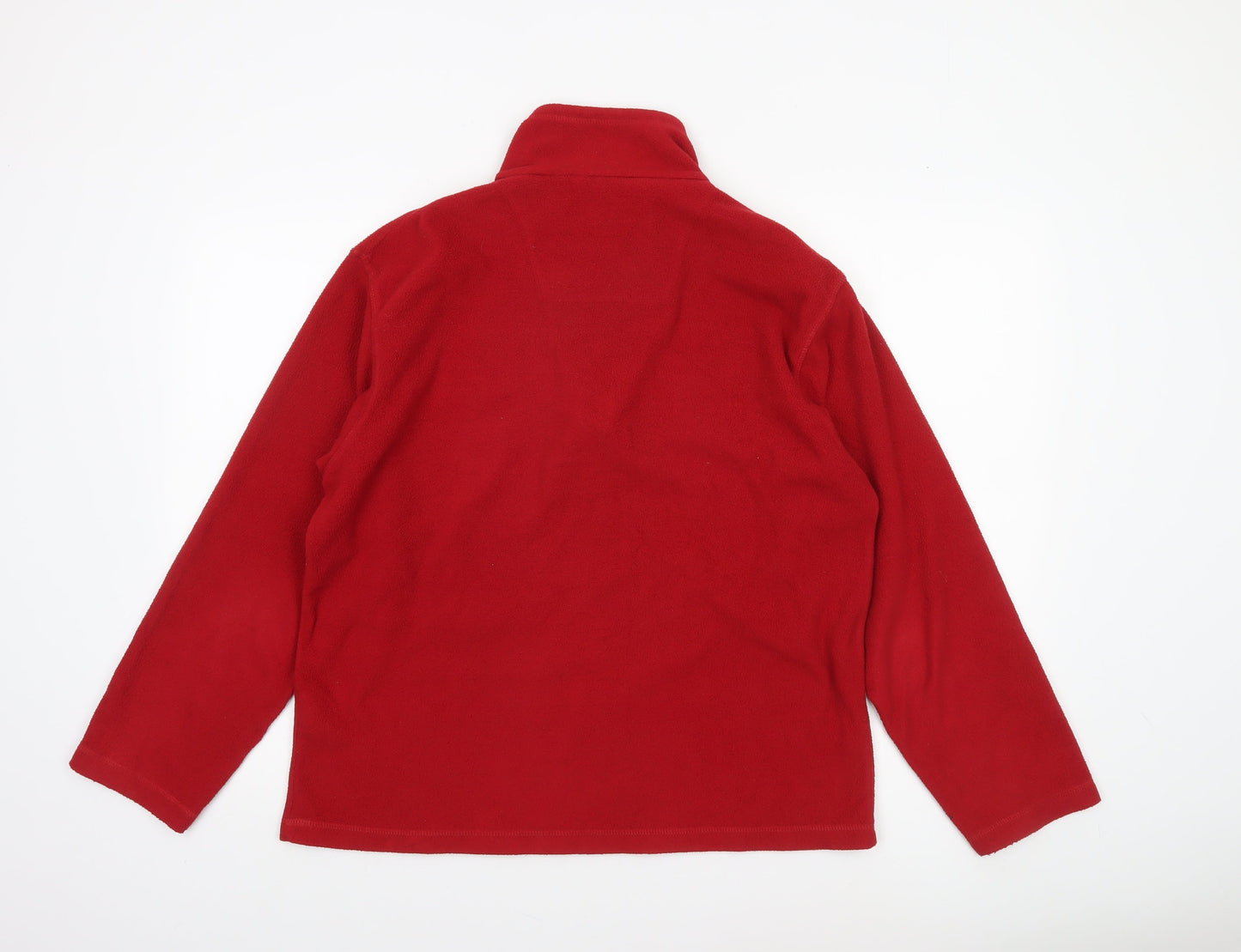 Regatta Men's Red Fleece 1/4 Zip Outdoor Jacket Size M 40in