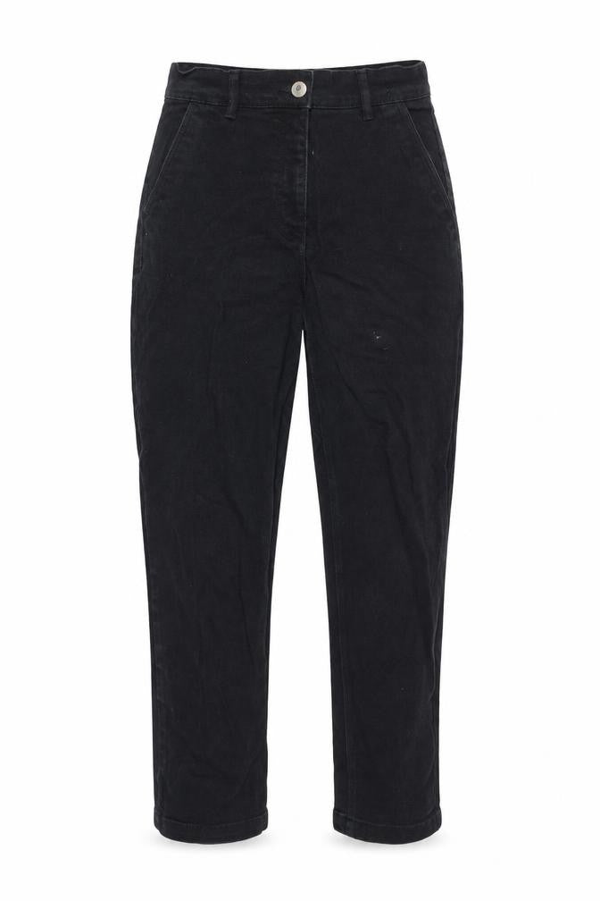 H&M Women’s Black Straight Jeans Size 10 Regular Stretch Denim