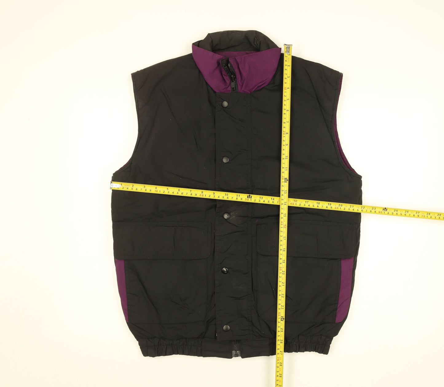 Hazy Joe Women's Black Insulated Bodywarmer Waistcoat M