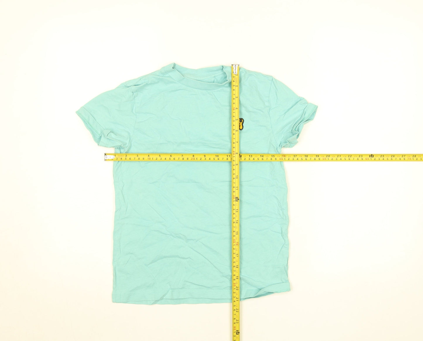 Next Boys Blue Cotton Short Sleeve Crew Neck T-Shirt 10 Years