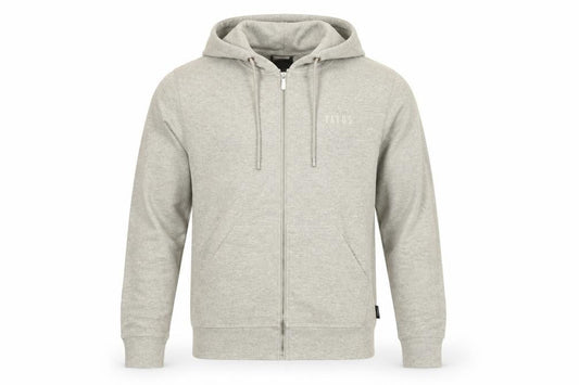 STATUS Men’s Grey Full Zip Hoodie S Regular Fit