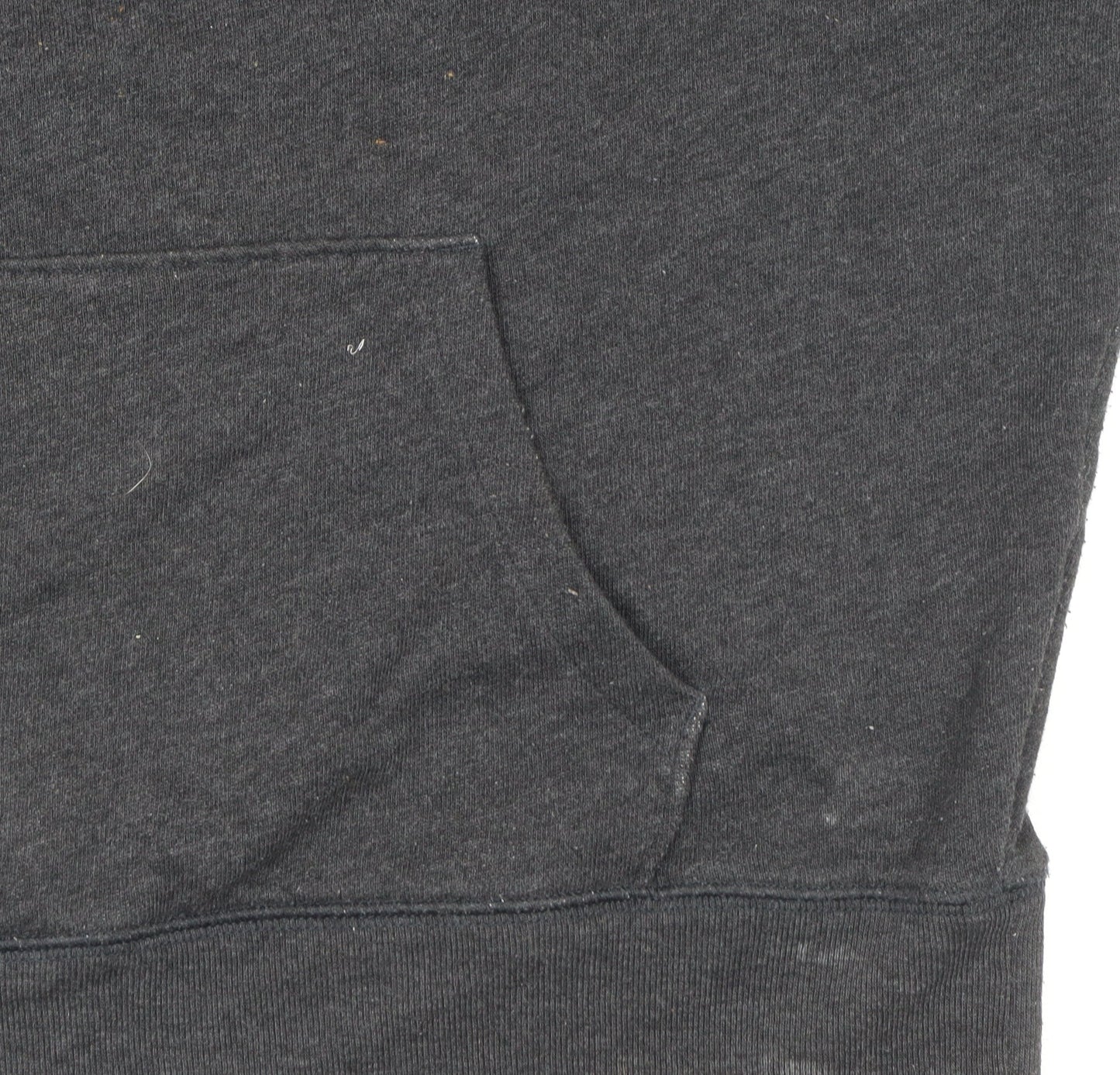 GAP Womens Black XS Pullover Hoodie Cotton Blend Logo Jumper