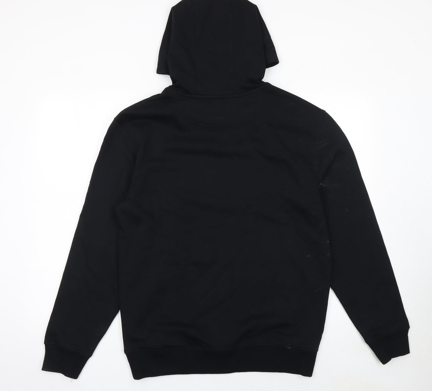 Marks and Spencer Men's Black Small Pullover Hoodie
