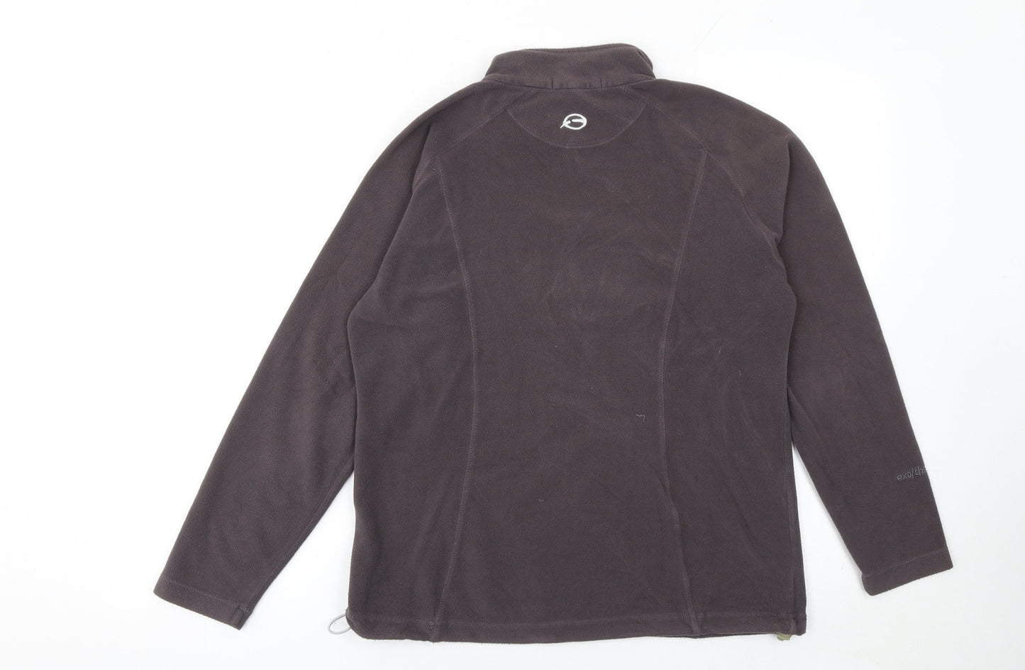 Sprayway Women’s Grey 1/2 Zip Fleece Sweatshirt UK 12 Medium