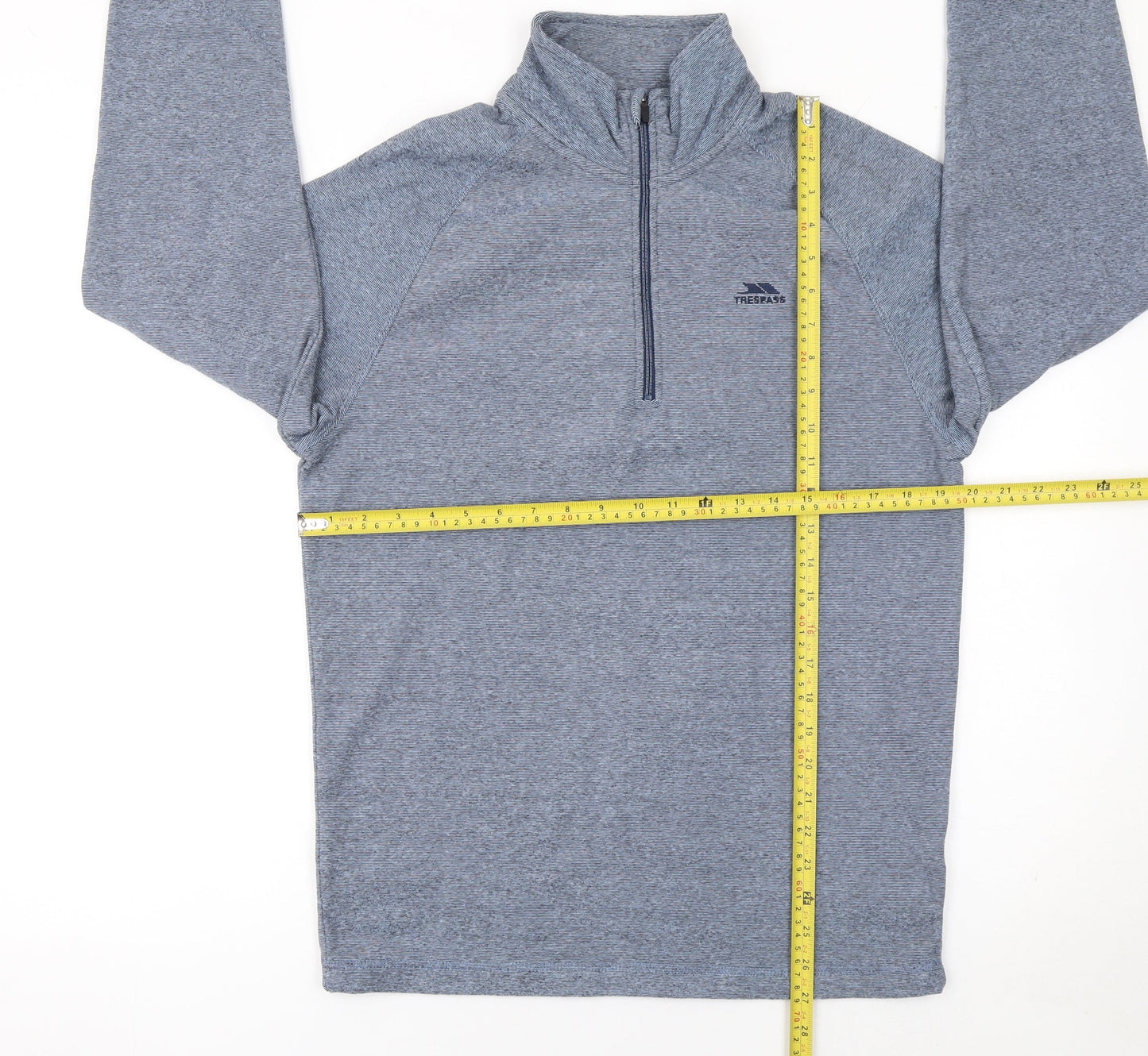 Trespass Men's Blue 1/2 Zip Pullover Sweatshirt Size M