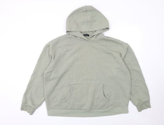 New Look Curves Women’s Sage Green Pullover Hoodie Size S