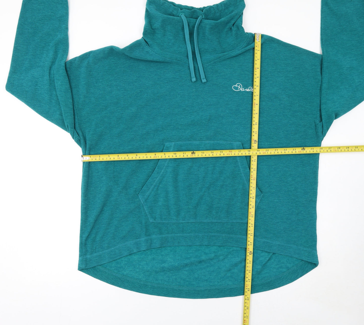 Dare 2b Women’s Teal Pullover Hoodie Sweatshirt Size M Polyester