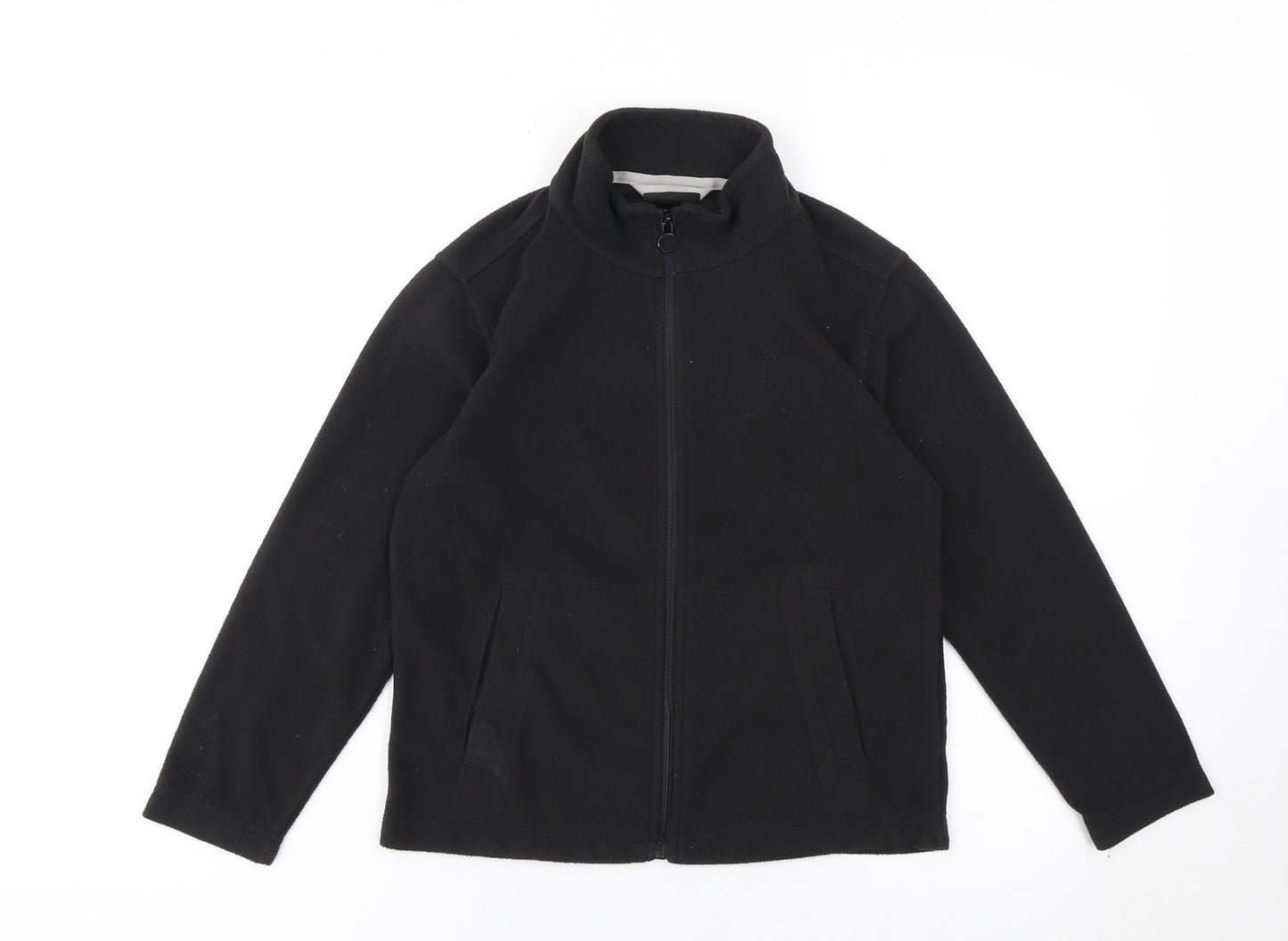 Regatta Professional Boys Black Fleece Full Zip Sweatshirt 7-8 Years