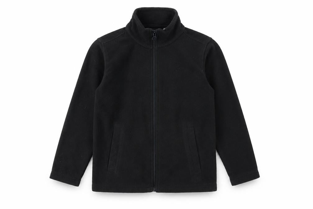 Regatta Professional Boys Black Fleece Full Zip Sweatshirt 7-8 Years