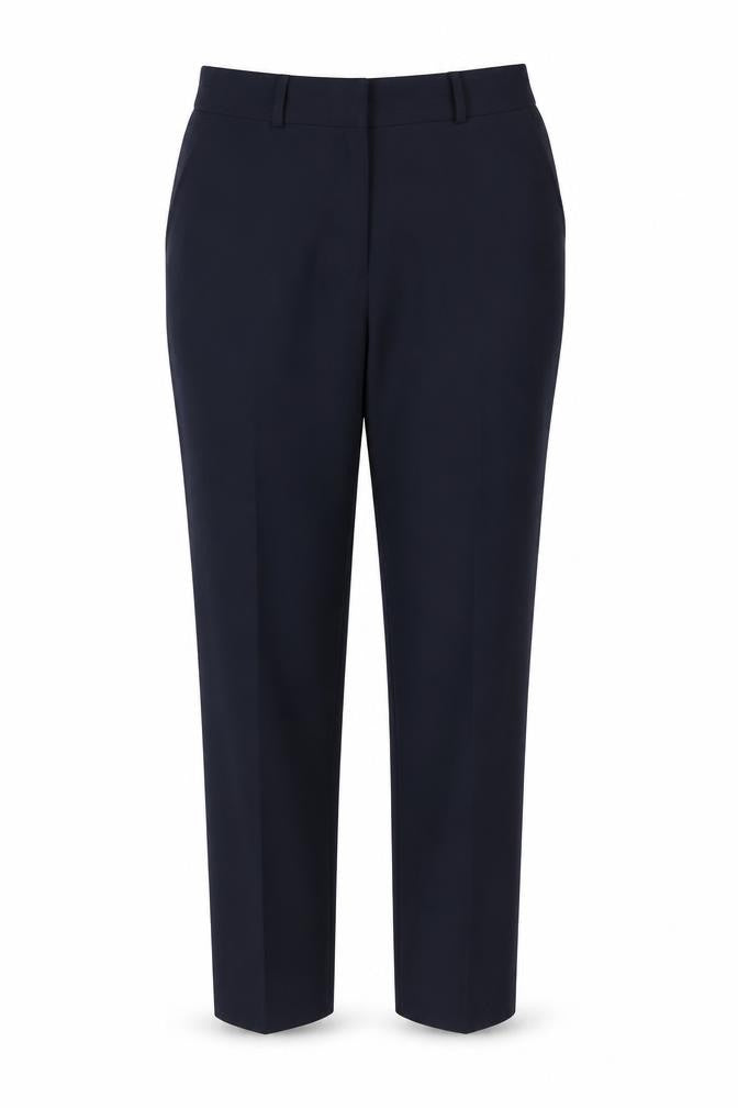 Dunnes Women Blue Size 12 Dress Pants Straight Leg Work Trousers