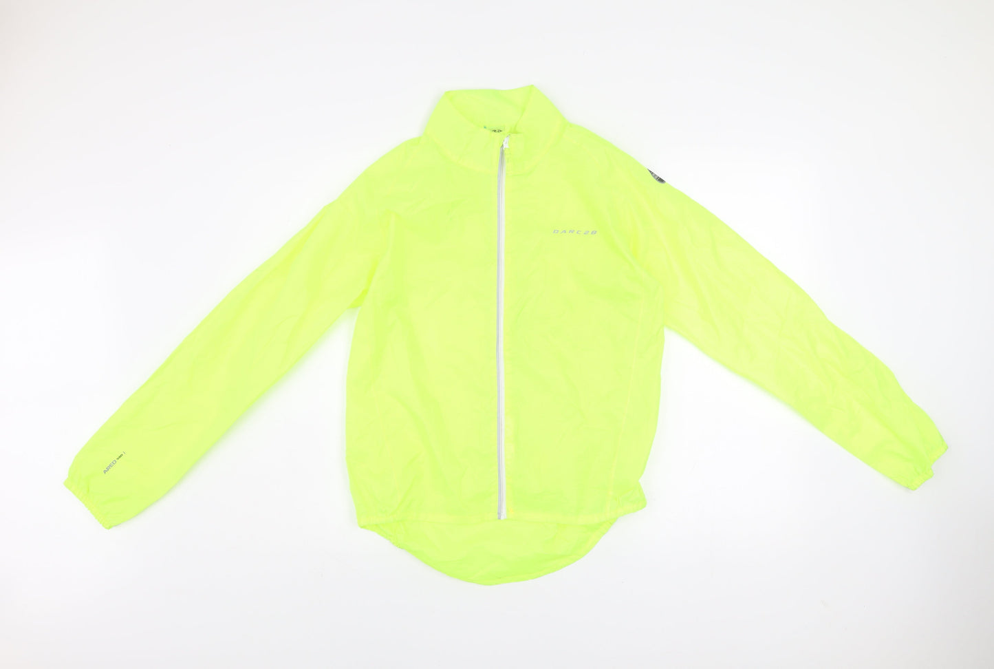 Dare 2b Boys Yellow Reflective Windbreaker Jacket 14-15 Years Lightweight