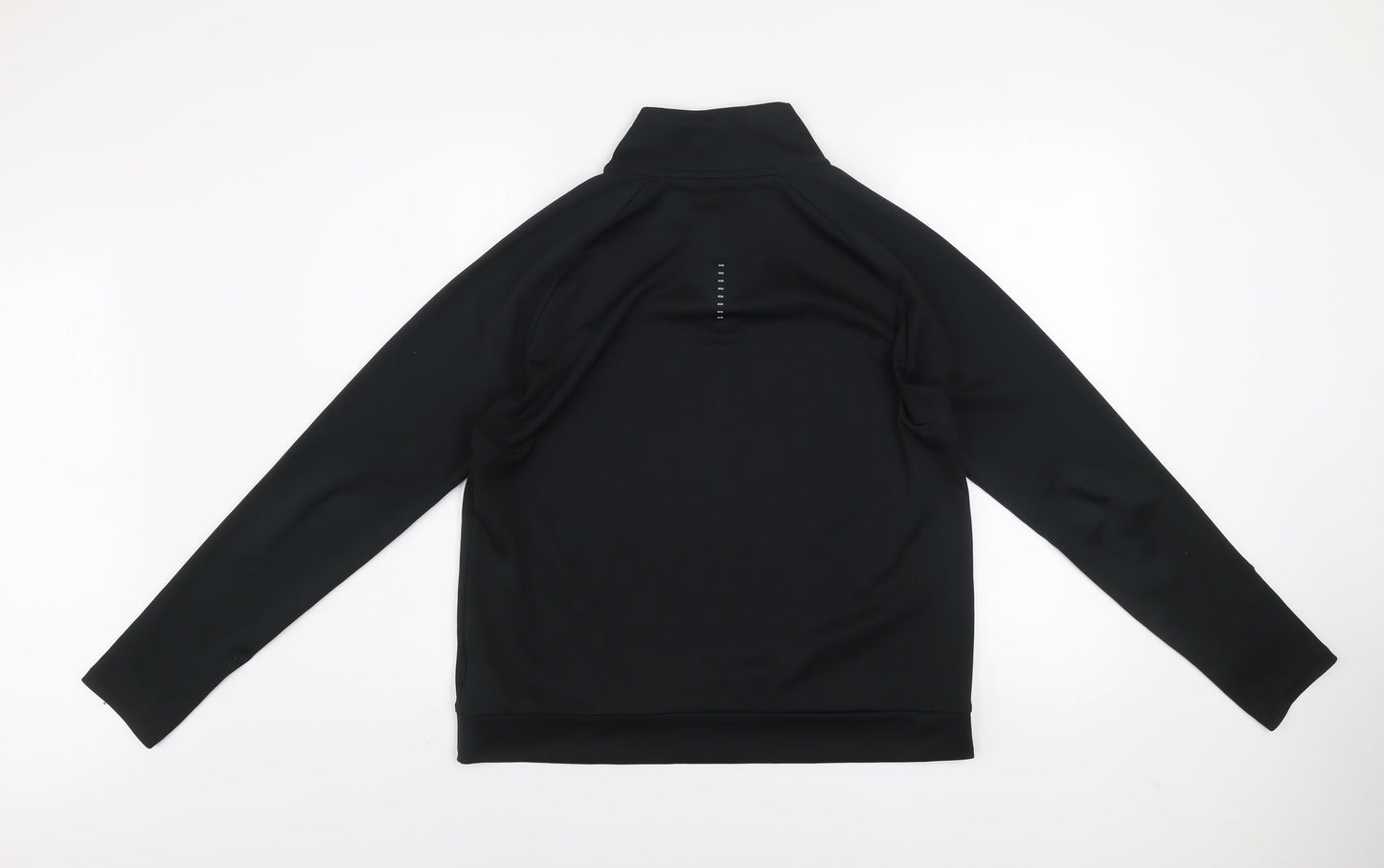 Nike Men's Black Dri-FIT Running 1/4 Zip Sweatshirt M