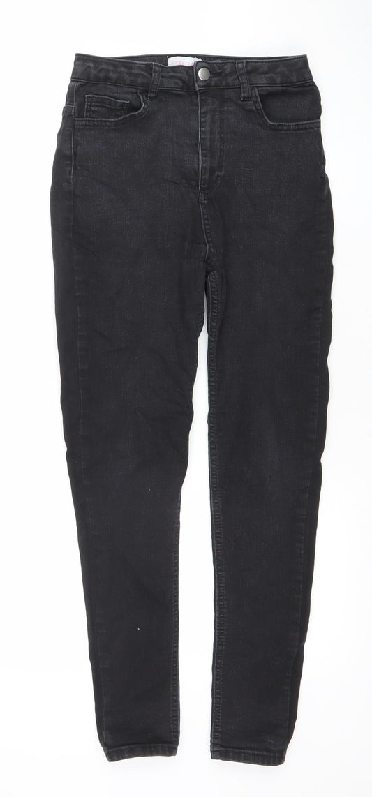 Savida Women's Black Skinny Stretch Jeans Size 10 Slim Fit