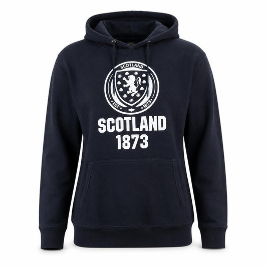 Scotland Football Navy Hoodie Womens Size 14 Pullover Cotton Blend