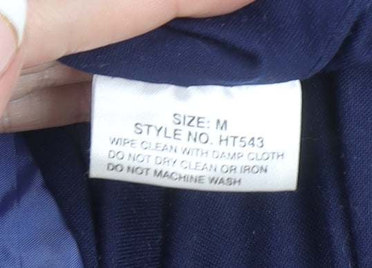 Outdoor Wear by R.M Men's Blue Waterproof Hooded Rain Jacket M