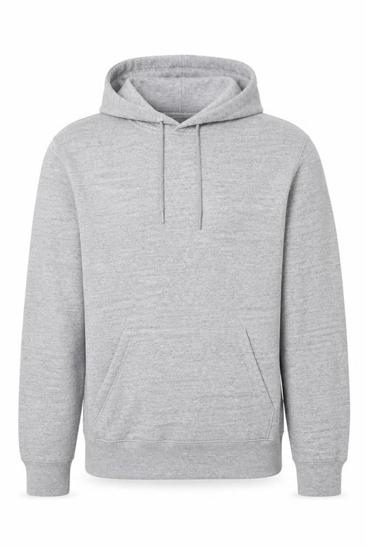 H&M Men's Grey Regular Fit Pullover Hoodie XS Cotton Blend