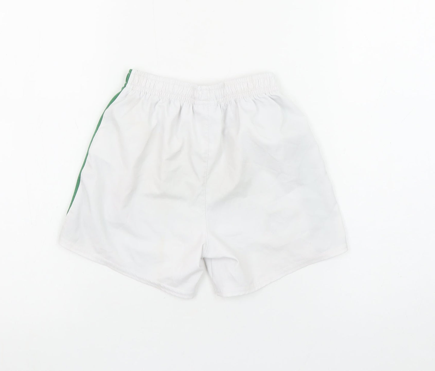 Umbro Boys White 6-7 Years Athletic Football Shorts Ireland Crest