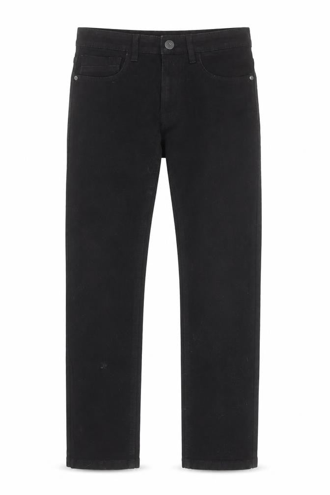 Dunnes Men's Black 30W 30L Regular Fit Straight Jeans