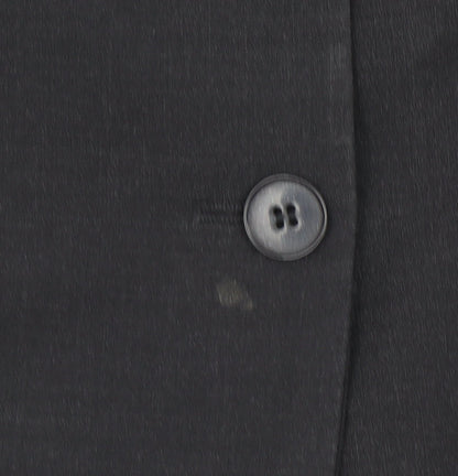 Brook Taverner Women’s Black Wool Blend Tailored Blazer Size 8R
