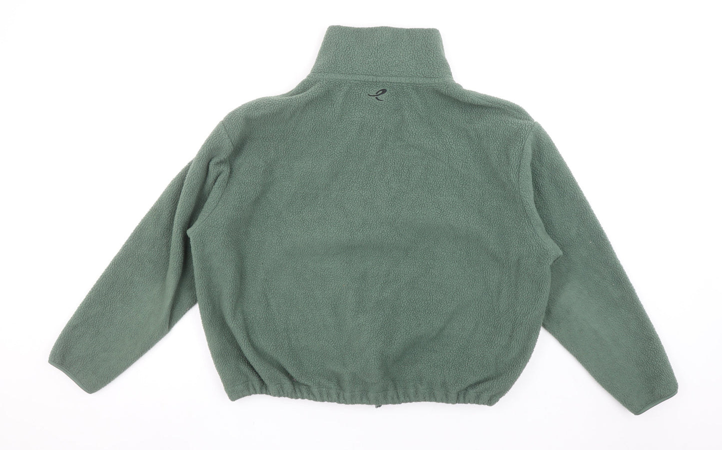 Energetics Women's Green Fleece 1/2 Zip Pullover Sweatshirt M