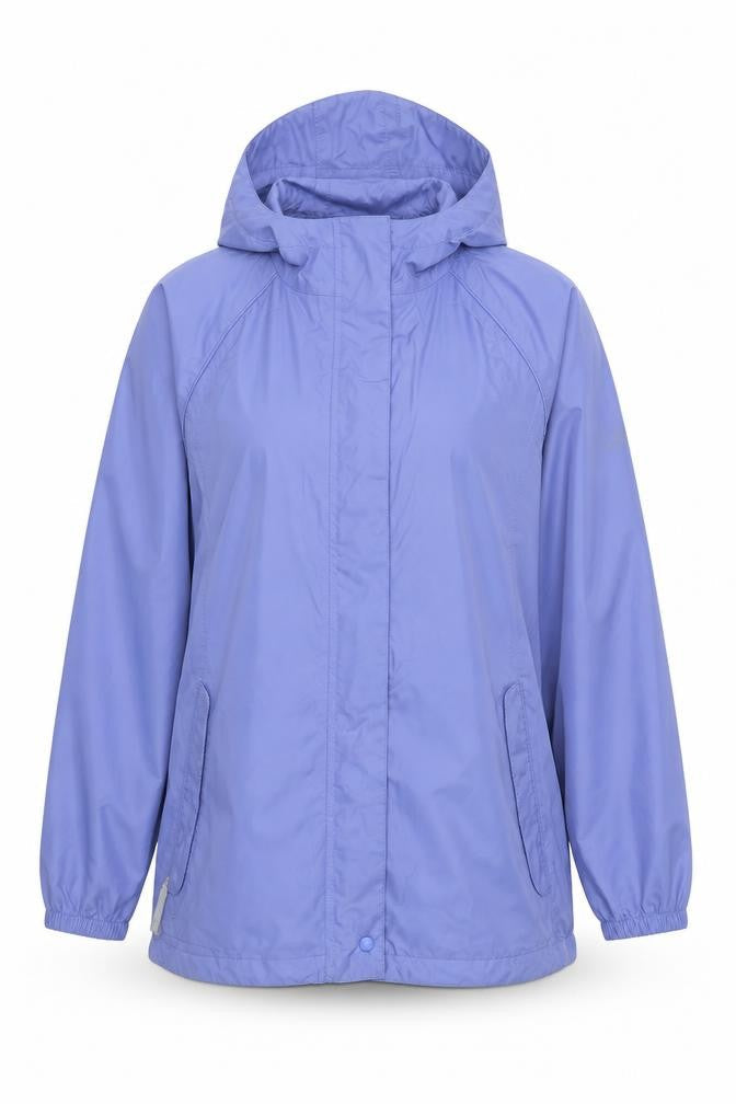 Regatta Women's Blue Waterproof Hooded Rain Jacket Size 12