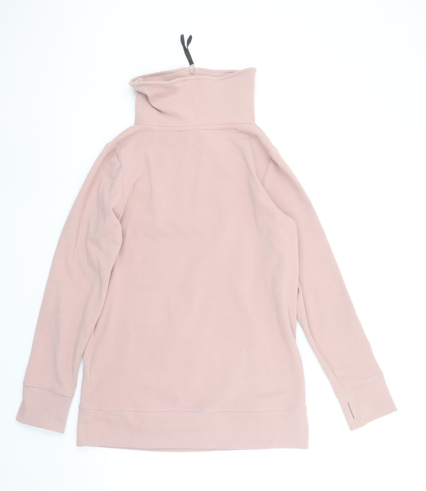 Next Women Pink Fleece 1/2 Zip Pullover Sweatshirt XS