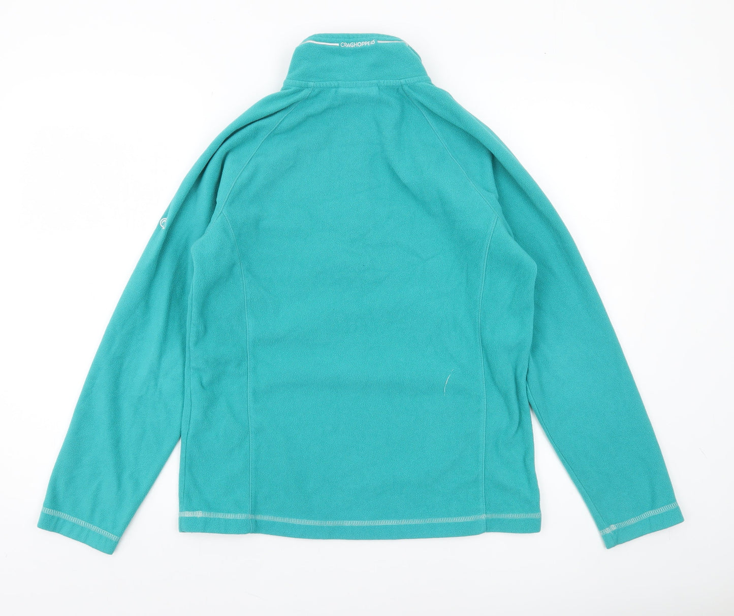 Craghoppers Women’s Turquoise 1/2 Zip Fleece Sweatshirt UK 10