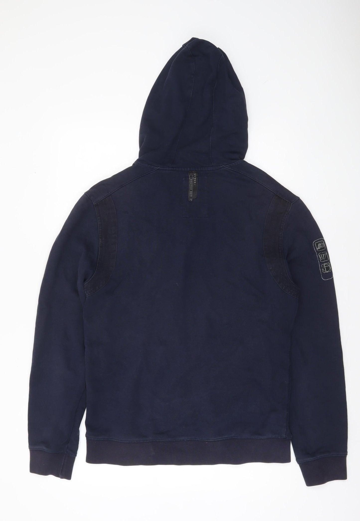 Red Herring Men's Navy Blue Pullover Hoodie Size M Cotton