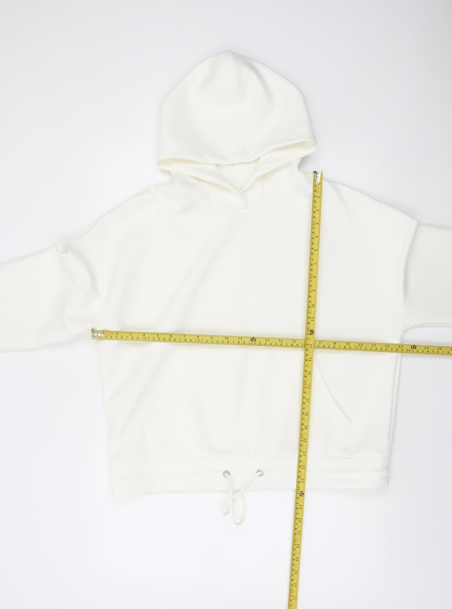 Dunnes Stores Women Cream Pullover Hoodie M Relaxed Fit