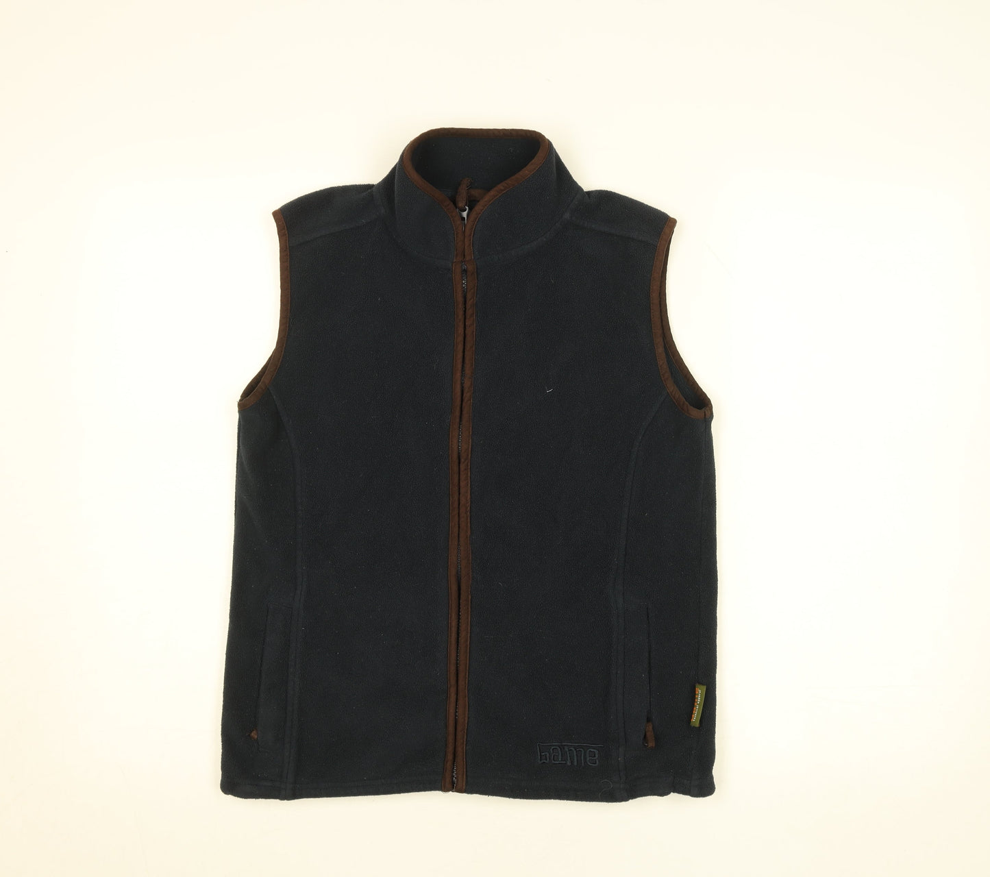 Game Womens Black Fleece Bodywarmer Waistcoat Size 13