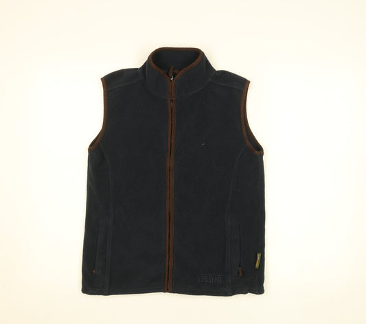 Game Womens Black Fleece Bodywarmer Waistcoat Size 13