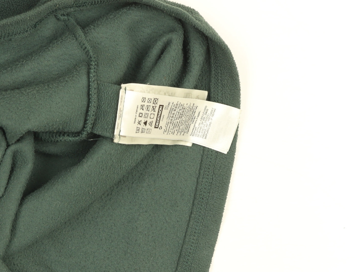 Nautica Men's Black Fleece Zip-Up Jacket Size L Regular Fit