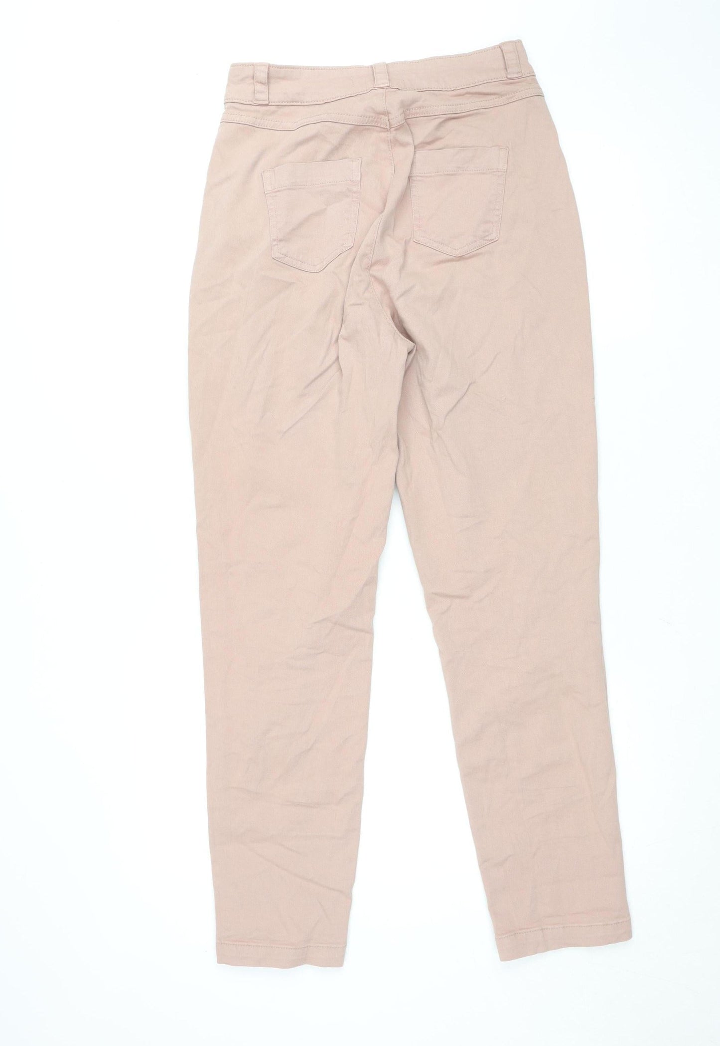Primark Women’s Beige Straight Fit Denim Jeans Size 8 Regular