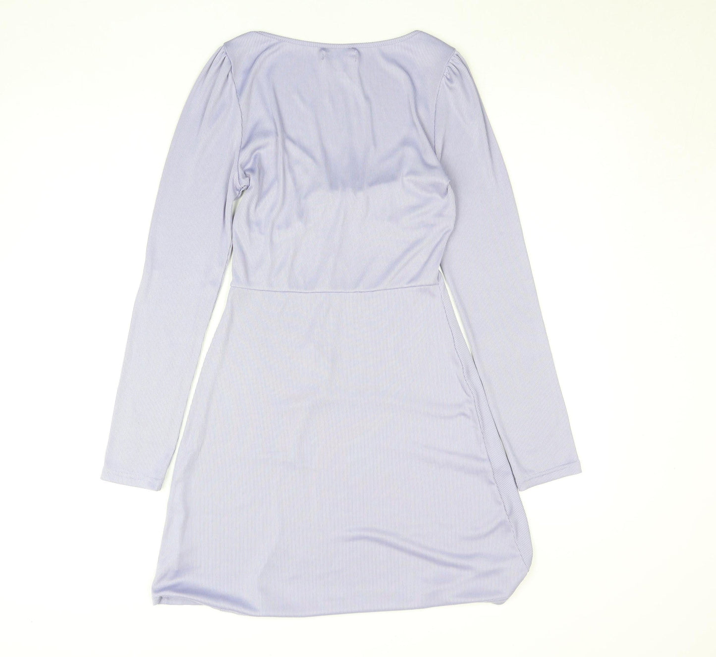 Wild Honey Women’s Purple Bodycon Mini Dress Size S Long Sleeve