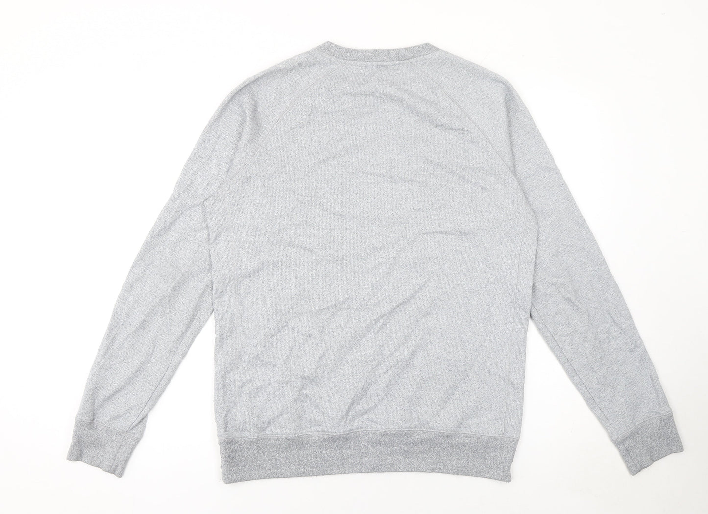 Sixpack France Men's Grey Crew Neck Pullover Sweatshirt M