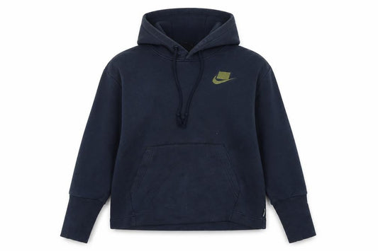 Nike Women’s Black S Pullover Hoodie Cotton Blend NSW Logo Casual