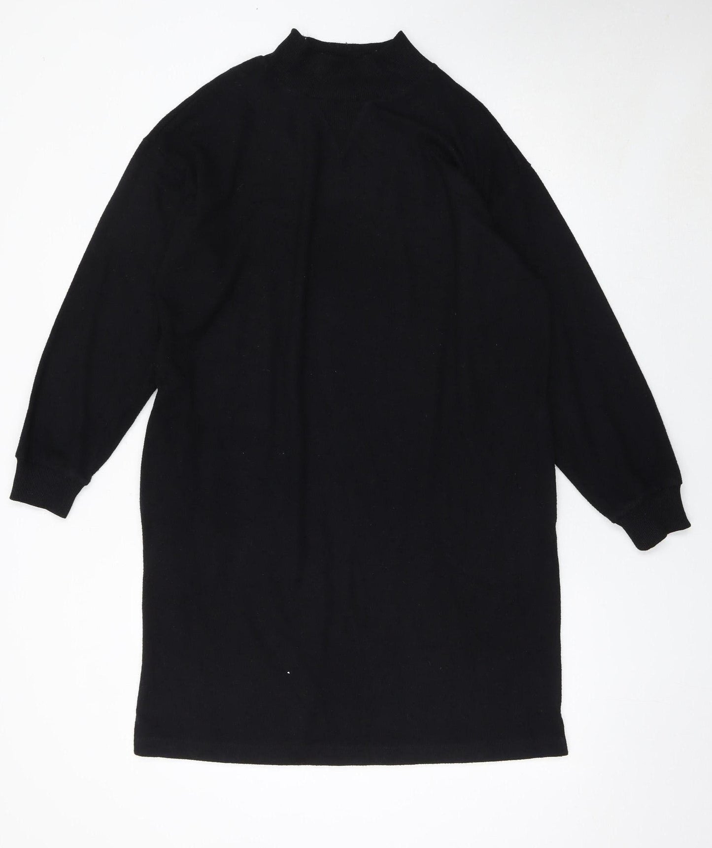 Marks and Spencer Women's Black Size 12 Shift Knit Dress