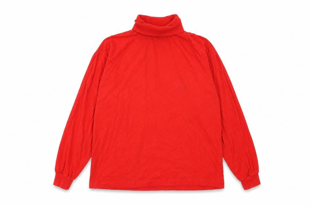 Rodeo Girls Red Roll Neck Long Sleeve Cotton Blend T-Shirt Size 152