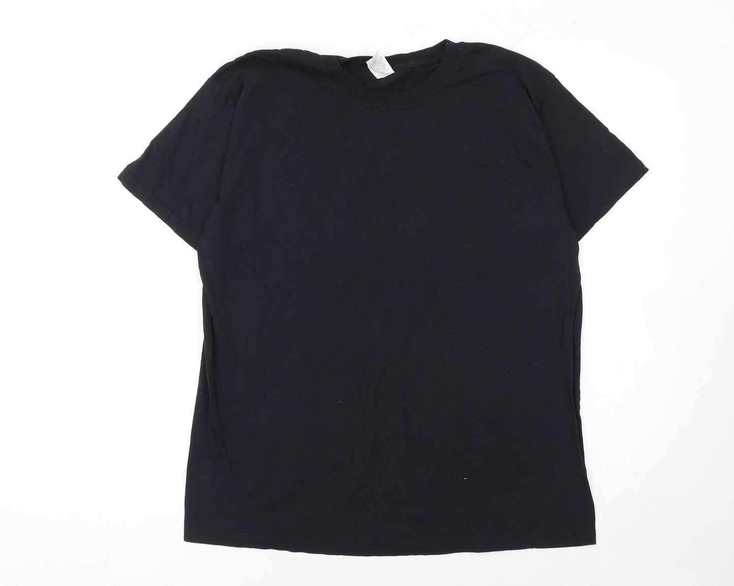 Fruit of the Loom Men's Black C. Ronaldo Graphic T-Shirt Size L