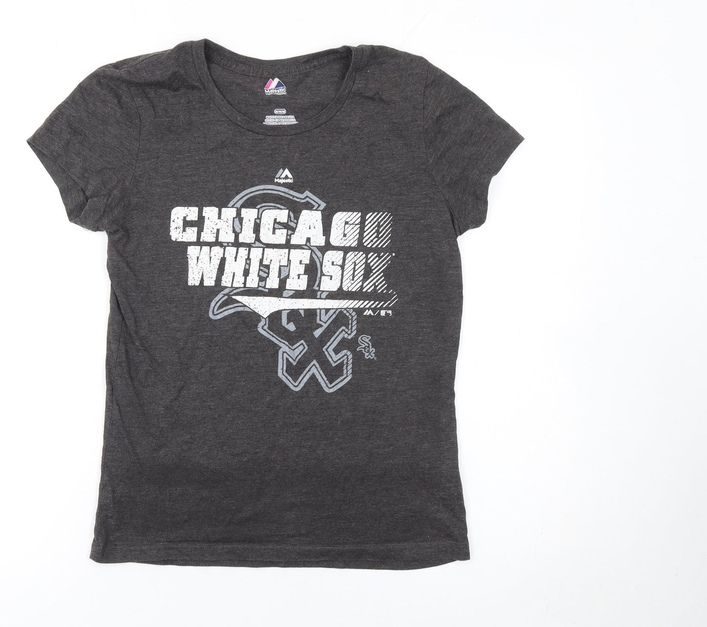 Majestic Women's Grey Chicago White Sox T-Shirt Size S