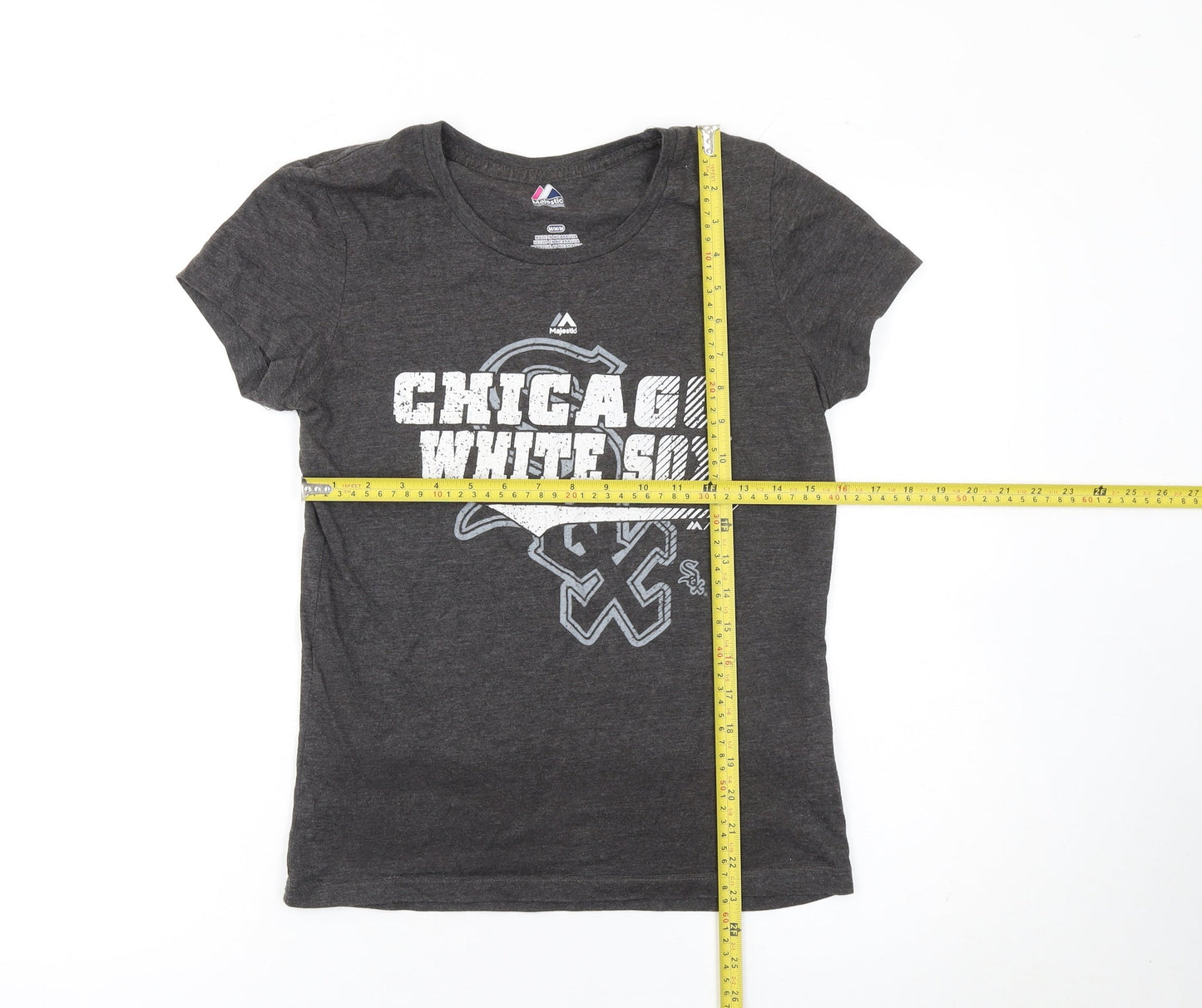 Majestic Women's Grey Chicago White Sox T-Shirt Size S