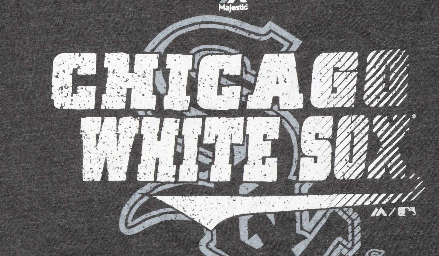 Majestic Women's Grey Chicago White Sox T-Shirt Size S