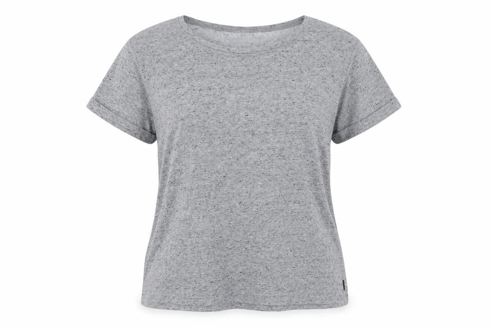 Decathlon Nyamba Womens Grey Activewear T-Shirt Size XL Regular Fit