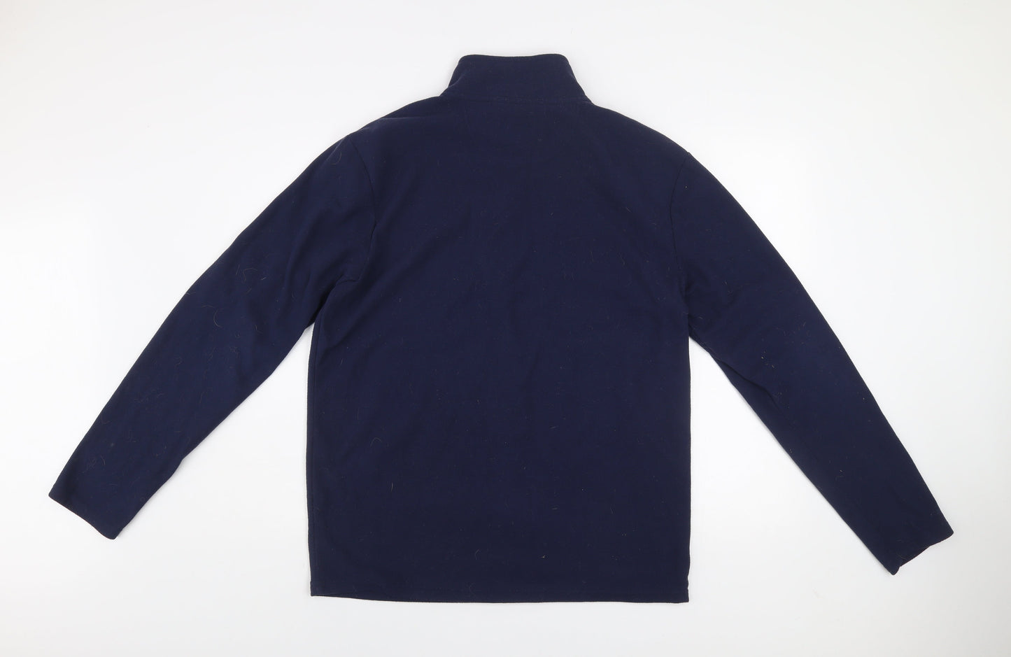 Peter Storm Men's Blue Fleece 1/4 Zip Pullover Sweatshirt L