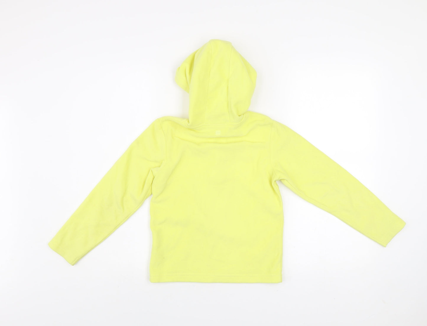 Mountain Warehouse Girls Yellow Fleece 1/4 Zip Hoodie 7-8 Years