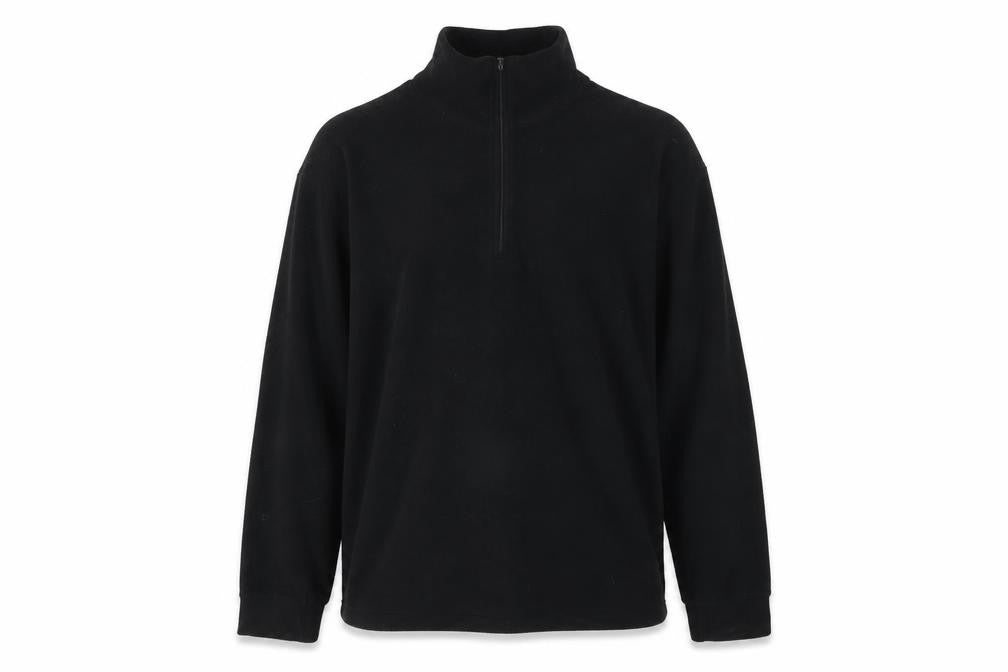 Snow+Rock Men's Black XL Fleece 1/2 Zip Pullover Sweatshirt