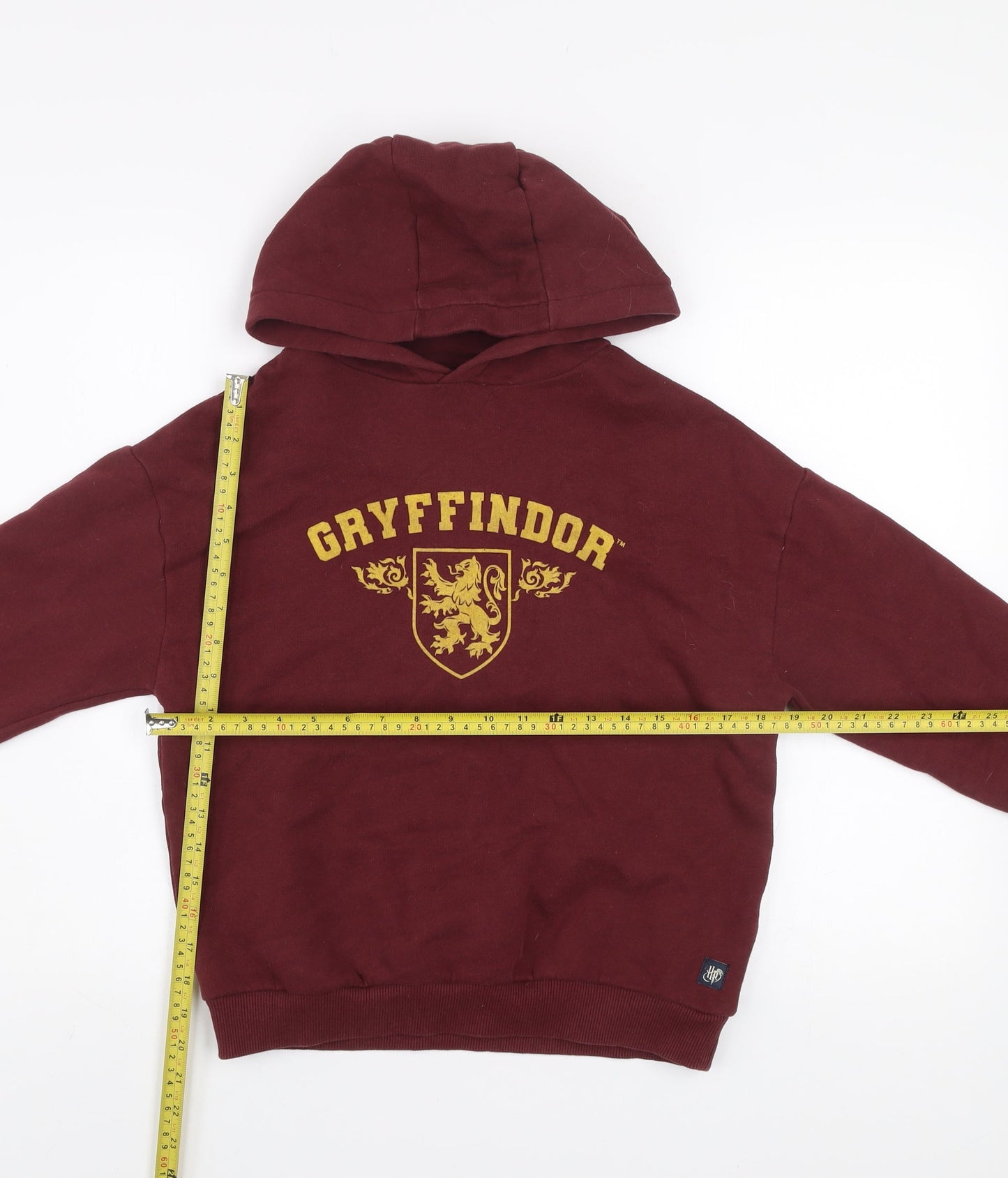 Marks and Spencer Boys Red Gryffindor Hoodie 10-11 Years Pullover Fleece